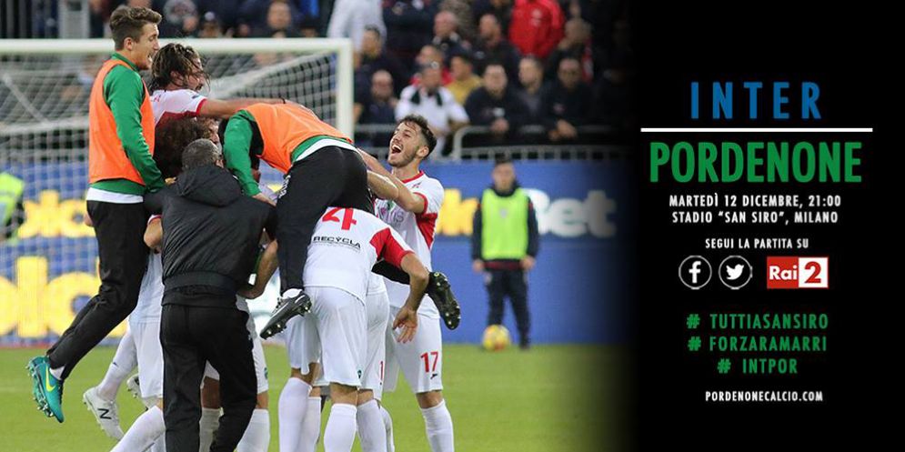 Tim Cup, Inter vs Pordenone: così Davide batte Golia!