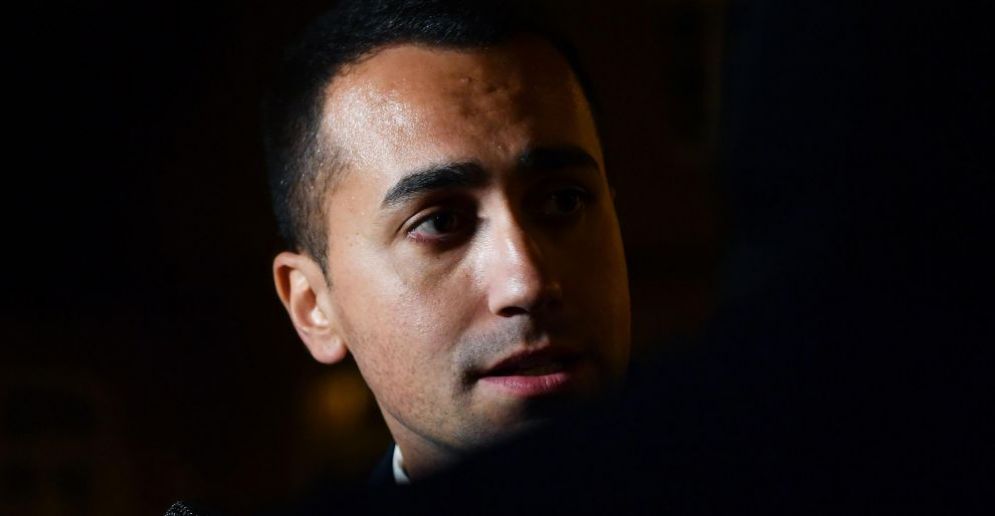 Il candidato premier del Movimento 5 stelle Luigi Di Maio