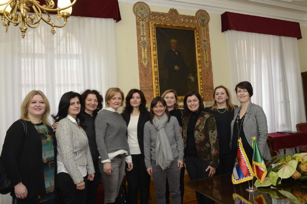 La componente femminile della comunità serba di Trieste