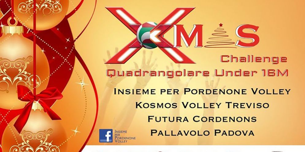 Xmas Challenge: quadrangolare amichevole tra Pordenone, Padova, Treviso e Cordenons