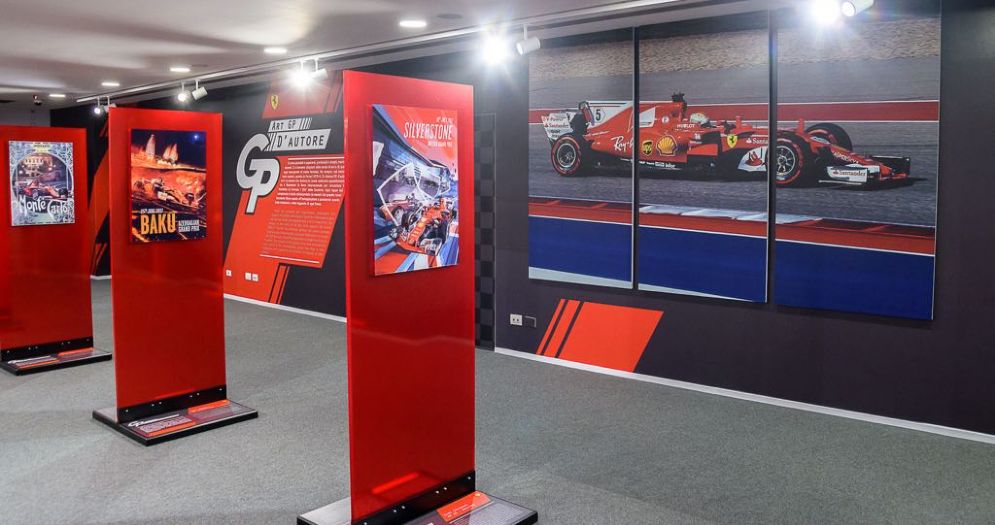 La mostra «GP d’autore» al Museo Ferrari
