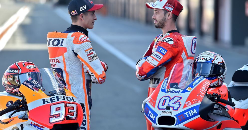 Il testa a testa tra Marc Marquez e Andrea Dovizioso per il Mondiale MotoGP 2017