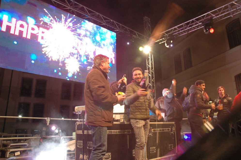 Grande festa in piazza a Tarvisio per Capodanno