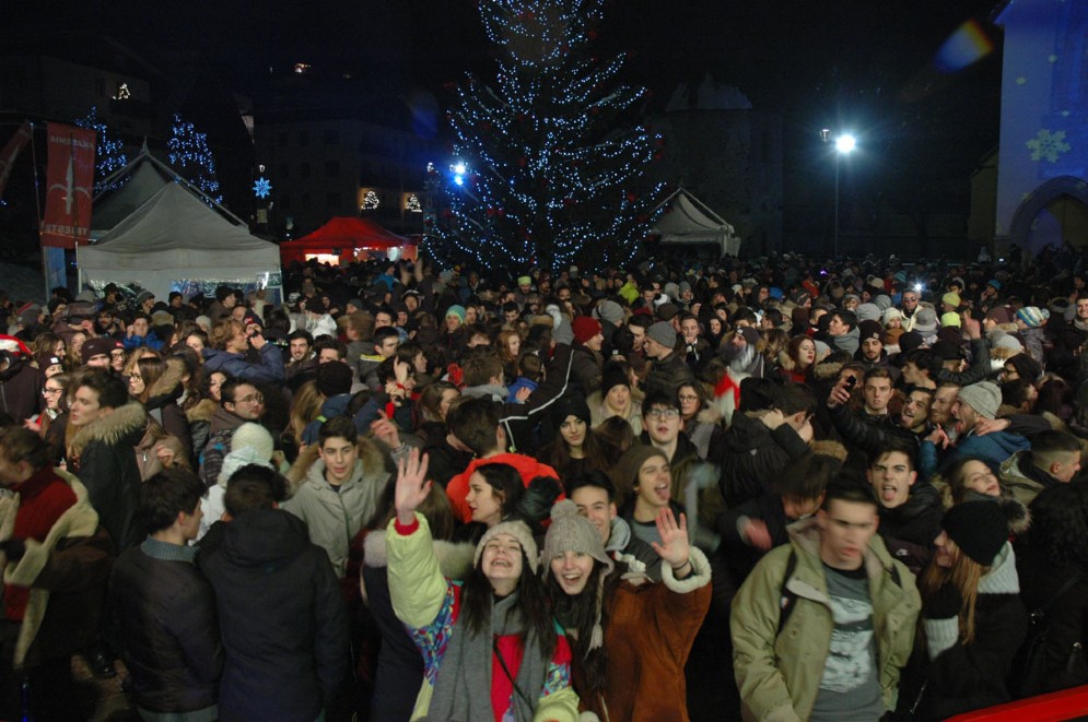 Grande festa in piazza a Tarvisio per Capodanno