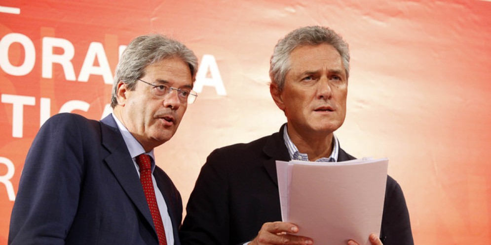 Il Premier Paolo Gentiloni con Francesco Rutelli