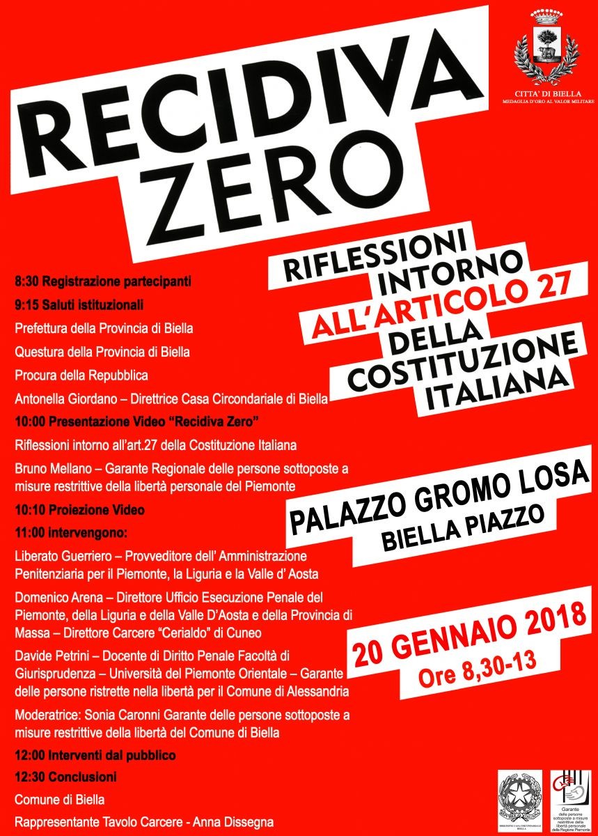 Locandina del programma