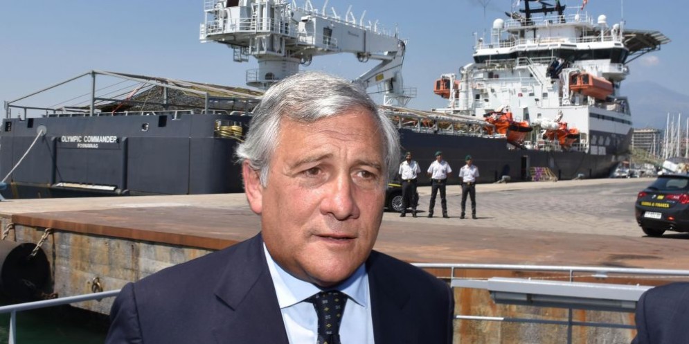 Il presidente del Parlamento Europeo Antonio Tajani.