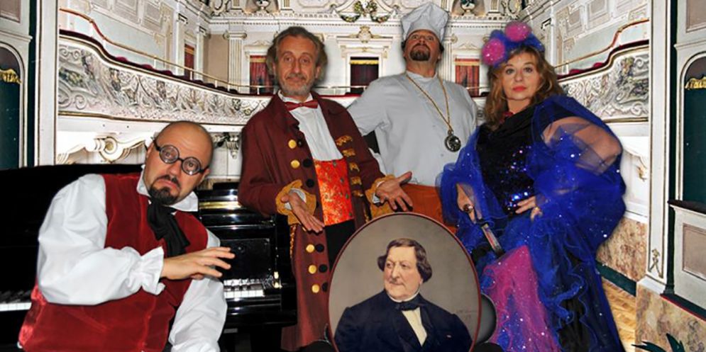 "Non toccatemi Rossini", la commedia musicale dell’artista piemontese Massimo Bagliani