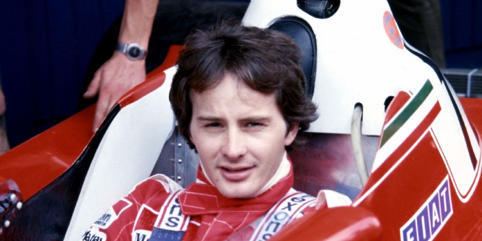 Gilles Villeneuve ai tempi in cui era pilota della Ferrari