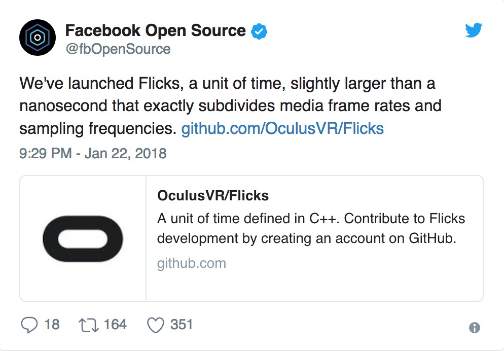 Flick, l'unità di misura di Facebook