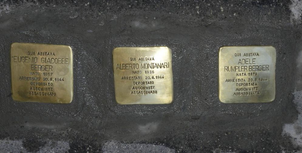 Shoah: pietre d'inciampo per ricordare e tramandare la memoria