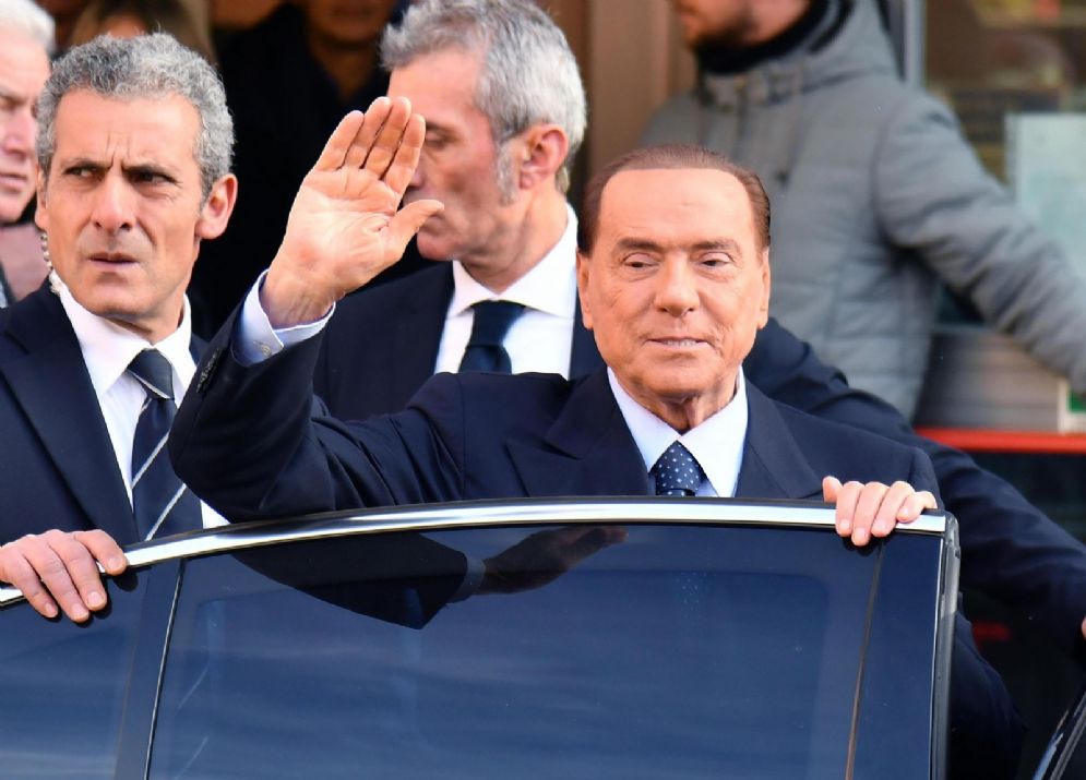 Il leader di Forza Italia Silvio Berlusconi