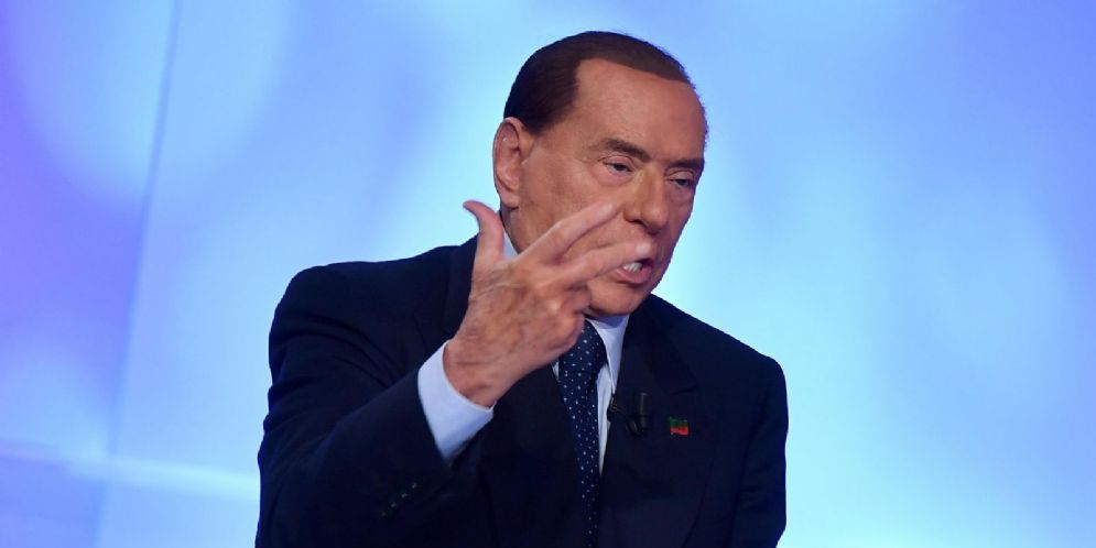 Il leader di Forza Italia Silvio Berlusconi