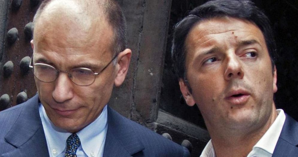 Enrico Letta e Matteo Renzi