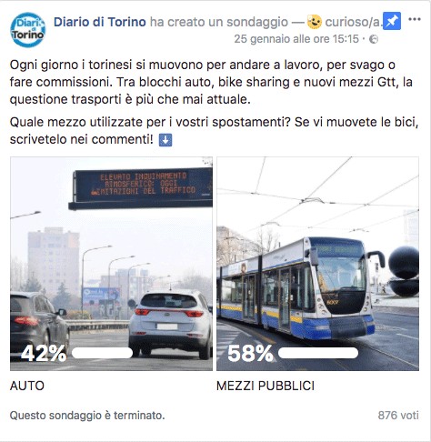 I risultati del sondaggio
