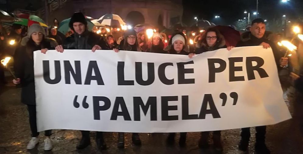 Manifestazione per Pamela.