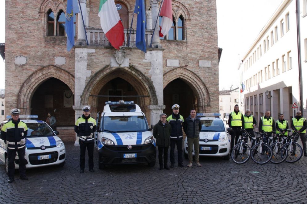 Potenziato il parco mezzi del Corpo di Polizia intercomunale di Pordenone e Roveredo in Piano
