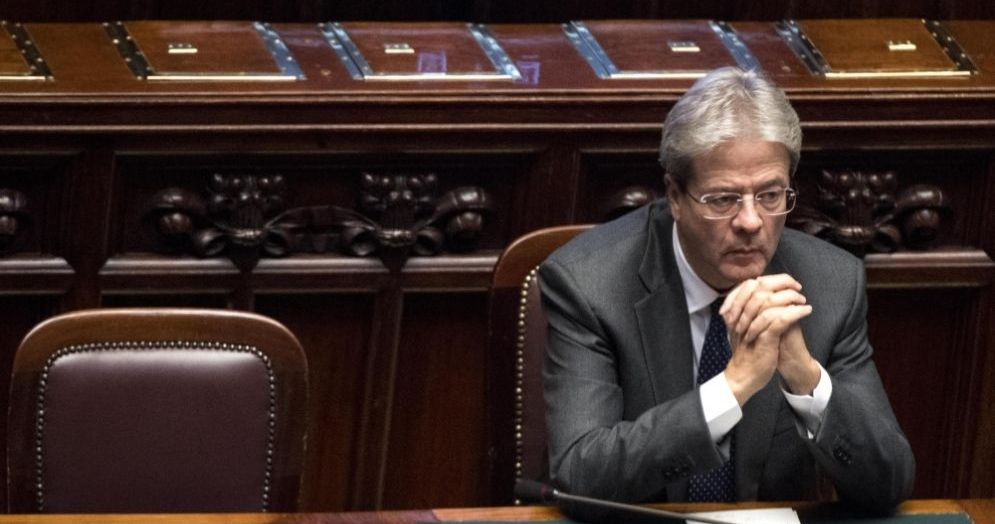 Il premier Paolo Gentiloni