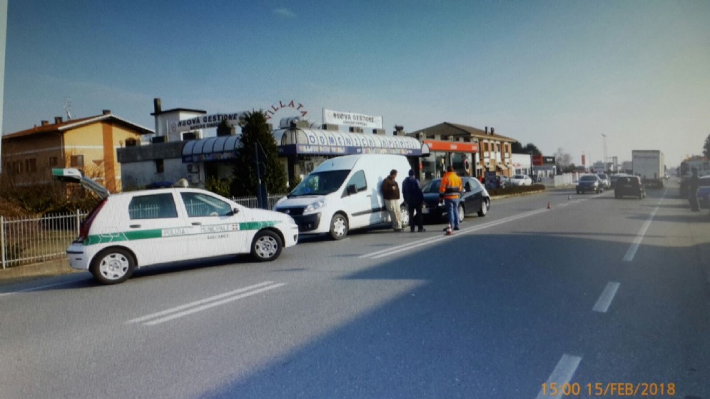 L'intervento della polizia locale