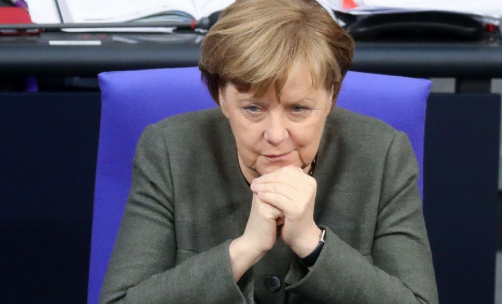La cancelliera tedesca Angela Merkel