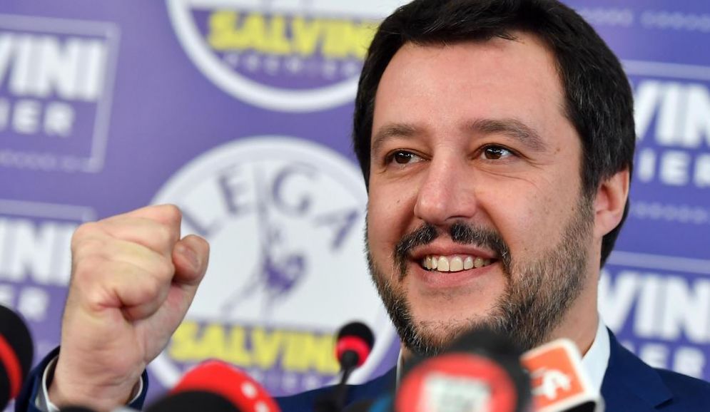 Il leader della Lega Matteo Salvini