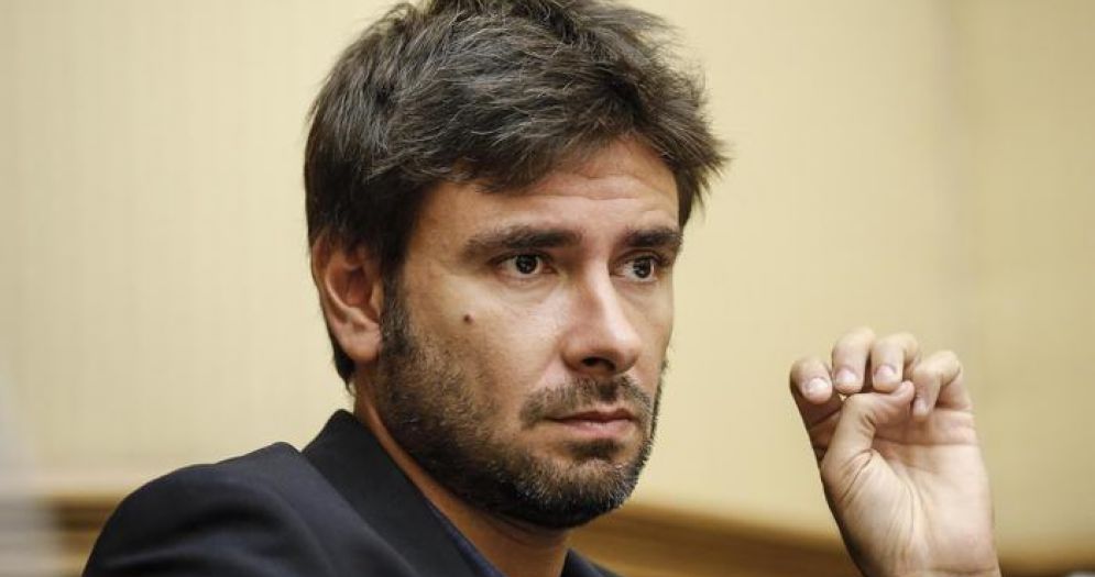 L'ex deputato del M5s, Alessandro Di Battista