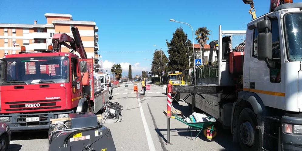 Asfalto 'salva pedoni': la sperimentazione a Pordenone