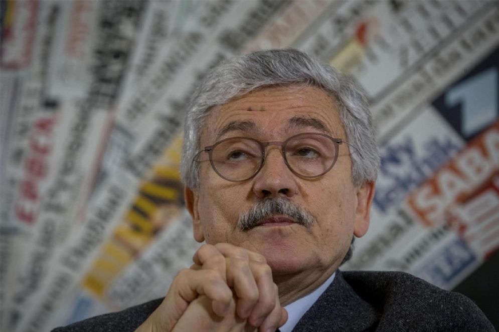 Il candidato di Leu Massimo D'Alema