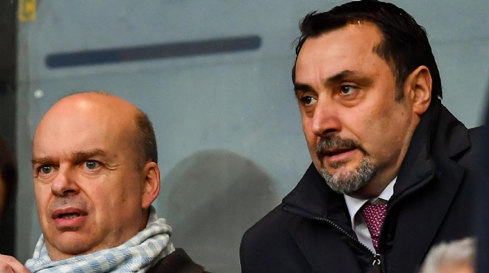 Marco Fassone e Massimiliano Mirabelli, ad e ds del Milan