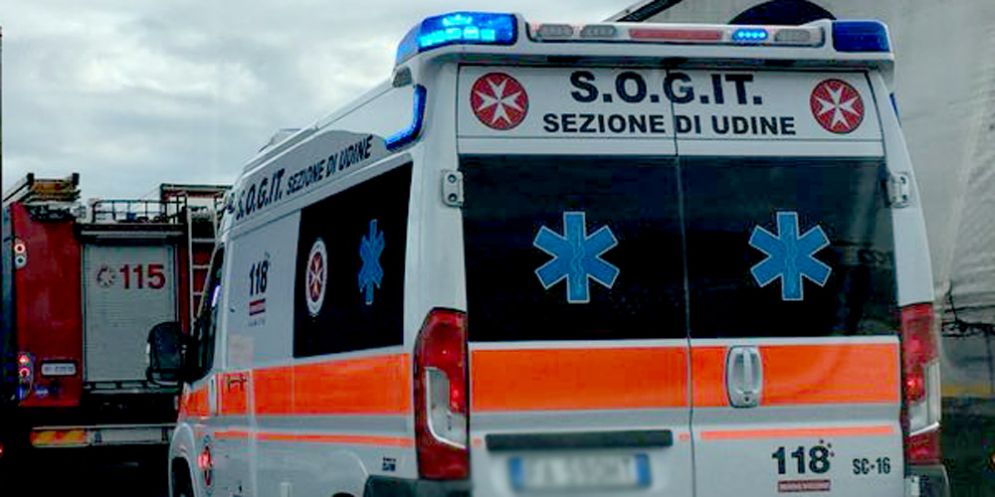 Spilimbergo, scontro tra due autovetture: 4 i feriti