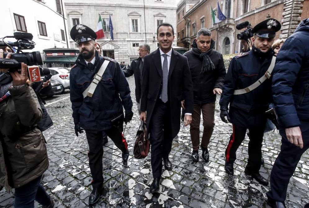 Il leader M5S Luigi Di Maio.
