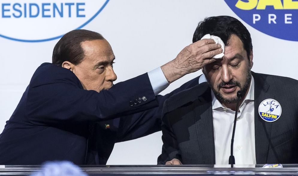 Silvio Berlusconi e Matteo Salvini