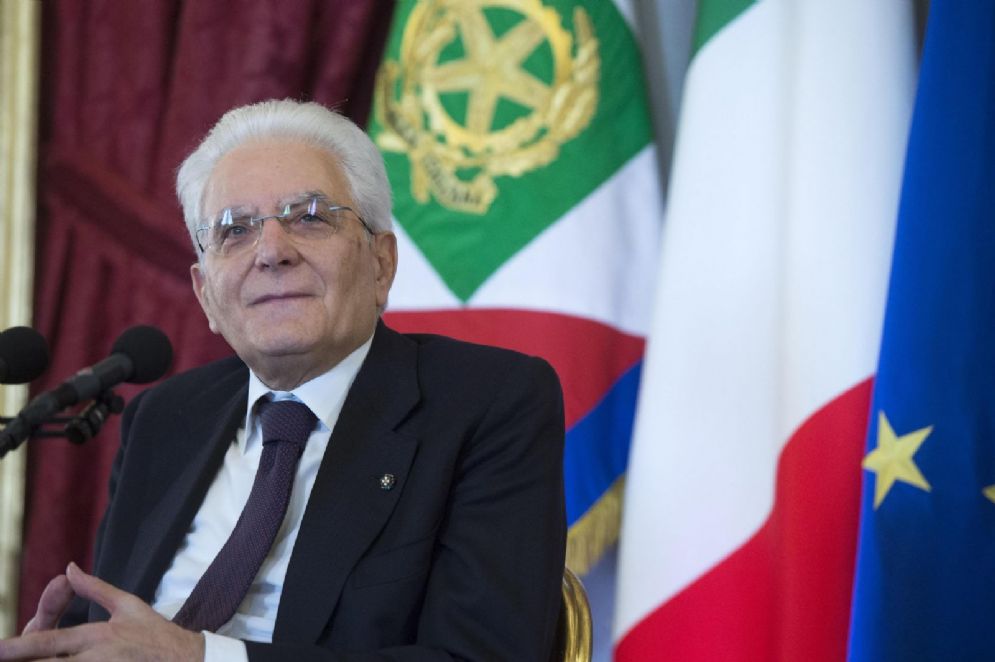 Il presidente Sergio Mattarella