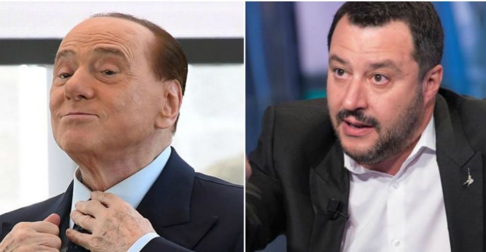 Silvio Berlusconi e Matteo Salvini