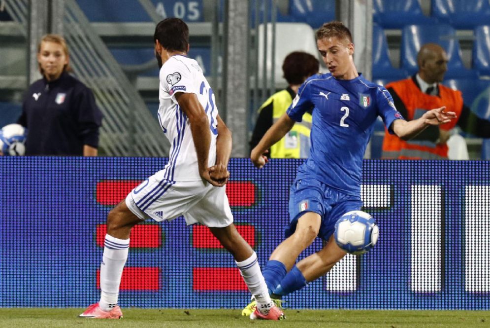 Andrea Conti, terzino del Milan e della nazionale italiana