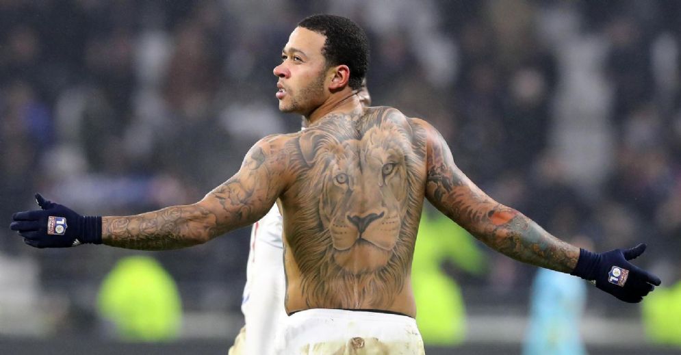 Il geniale attaccante olandese Memphis Depay