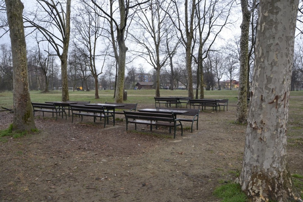 Area del Boschetto a Nichelino (TO), ripulita