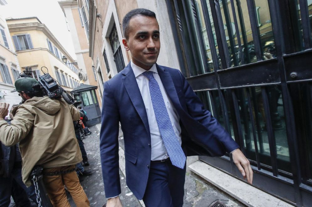 Il candidato premier del M5s, Luigi Di Maio