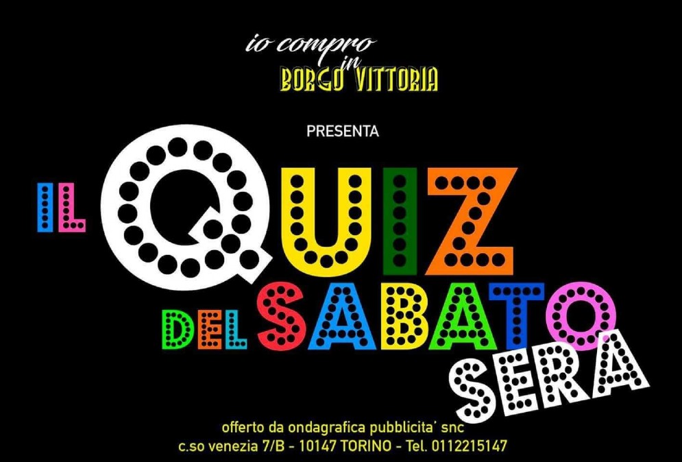Il quiz del sabato sera