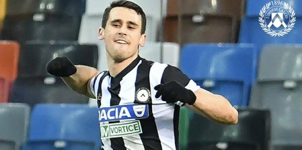 Kevin Lasagna dopo il gol