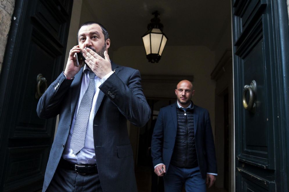 Il leader della Lega Matteo Salvini