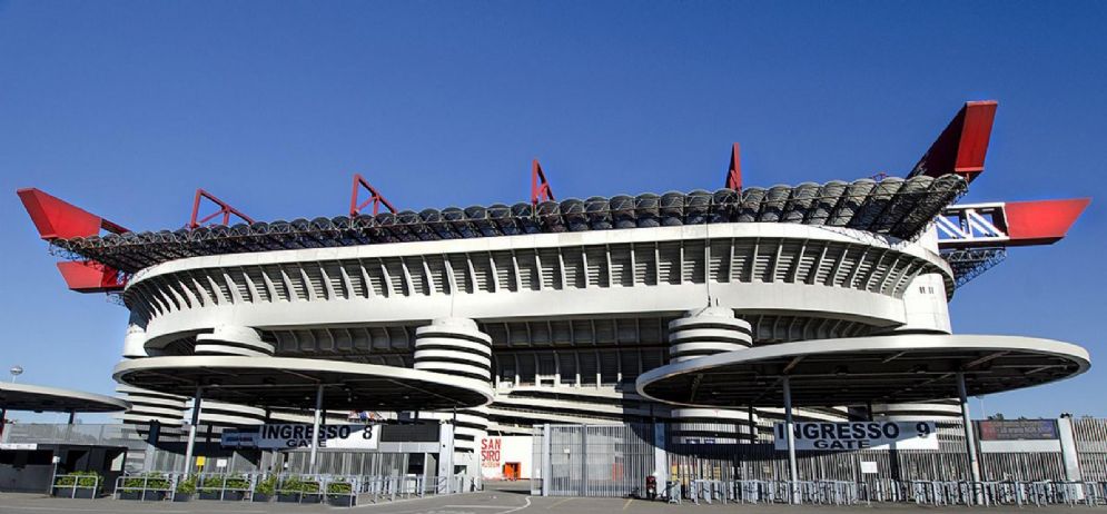 Il maestoso stadio San Siro