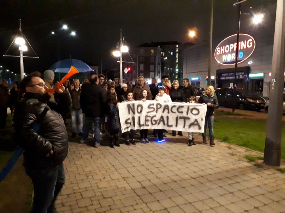 Quinta passeggiata per la legalità presso la Spina Reale di via Stradella