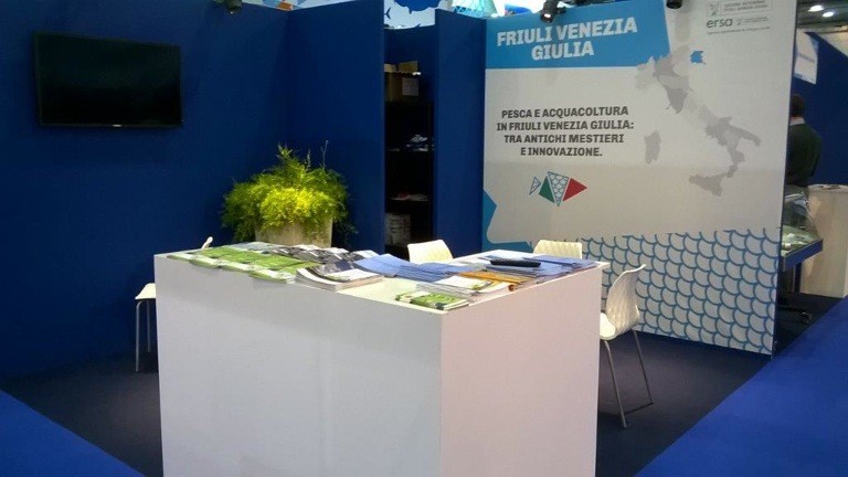 Spazio Regione Friuli-Venezia Giulia nella passata edizione di Seafood Expo Global