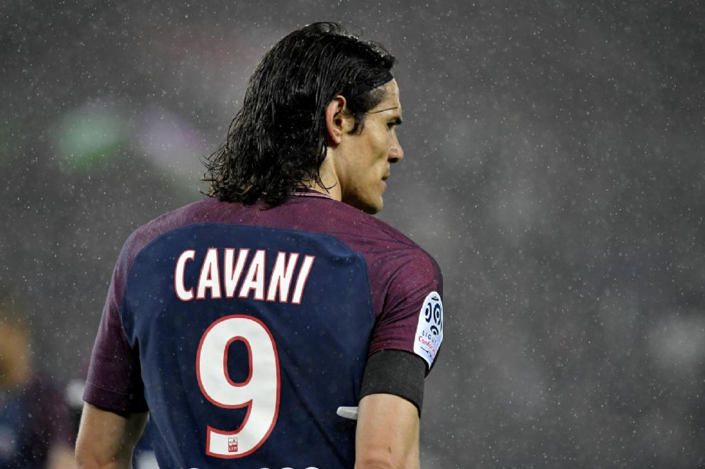 Edinson Cavani, centravanti del Paris Saint Germain e della nazionale uruguayana