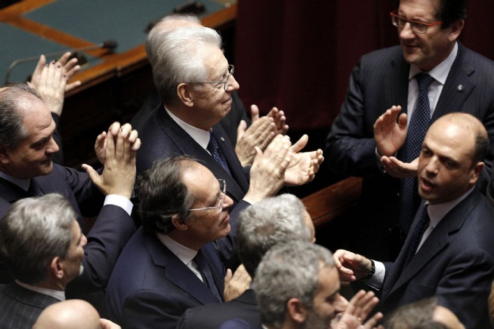 L'ex premier tecnico Mario Monti