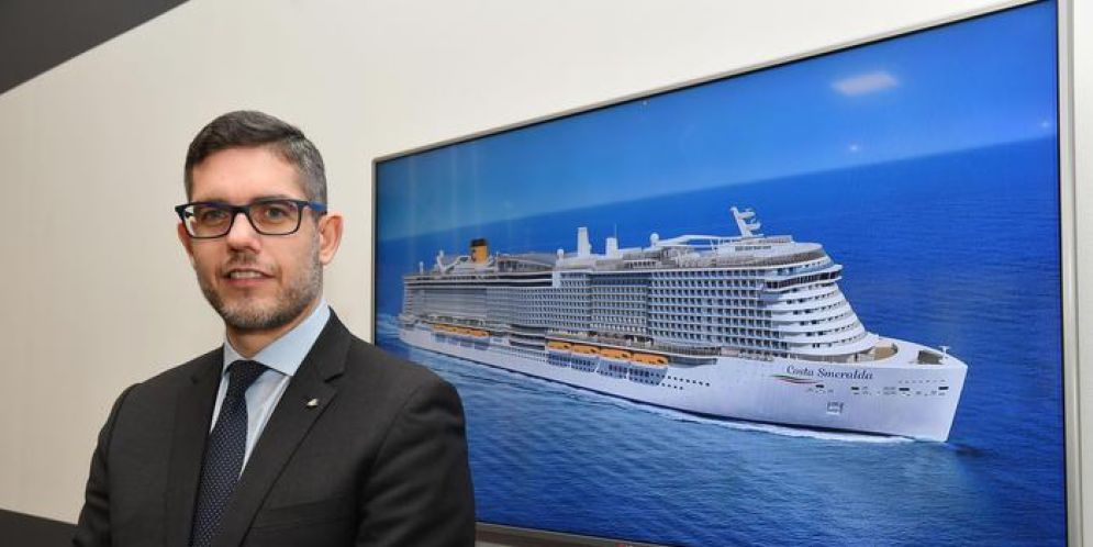 Neil Palomba, direttore generale di Costa Crociere