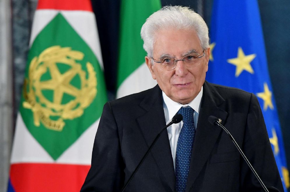 Il presidente Mattarella al Quirinale nel giorno della Memoria dedicato alle vittime del terrorismo