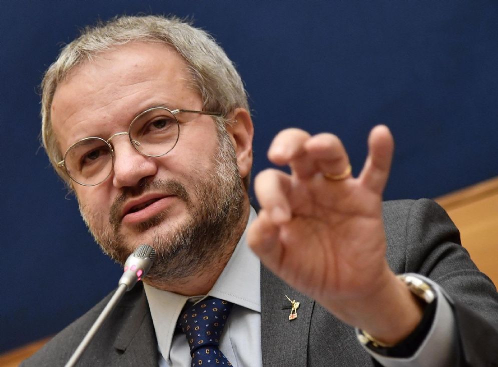Il responsabile economico della Lega Claudio Borghi