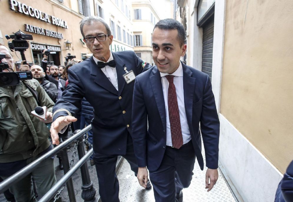 Il capo politico del M5s Luigi Di Maio